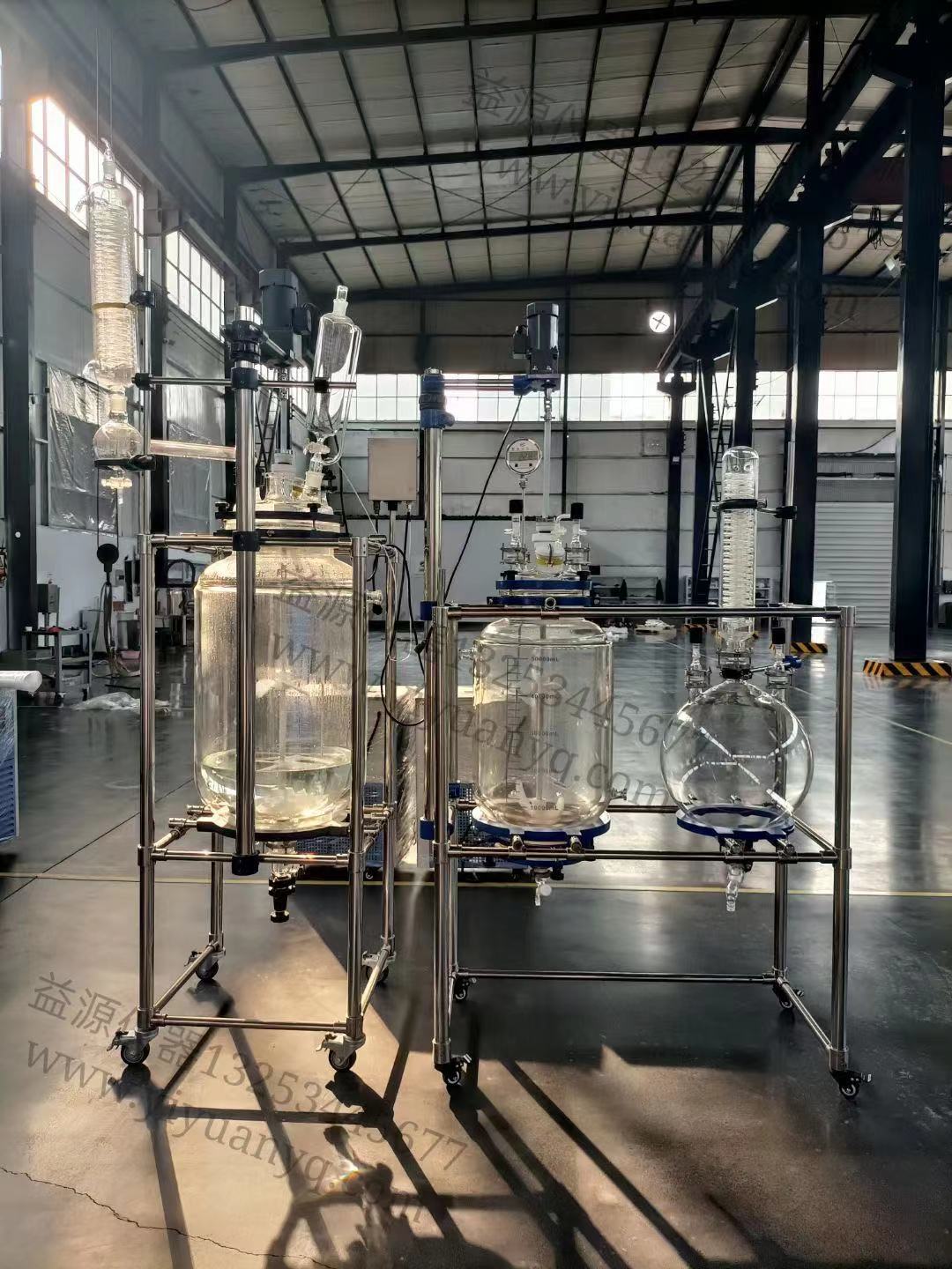 玻璃反應(yīng)定制釜已完工，感謝客戶的信任與支持！