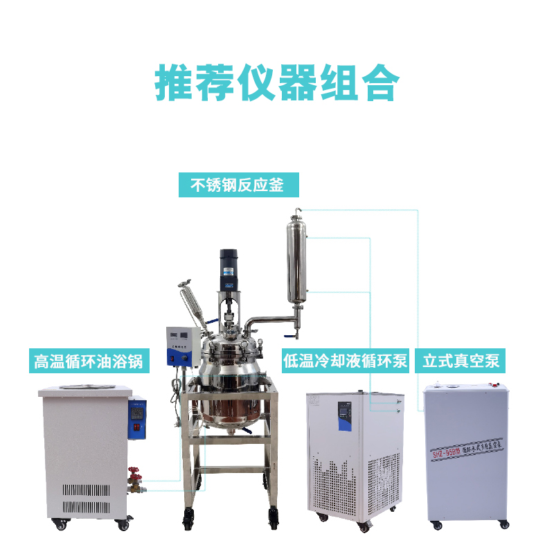 不銹鋼反應(yīng)釜 2L 5L 10L 20L 50L 100L