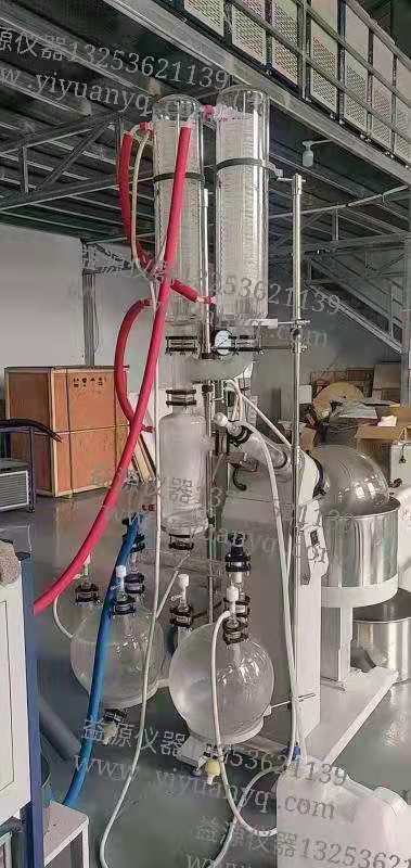 河南益源儀器定制款——雙冷凝器雙收集瓶電動(dòng)旋轉(zhuǎn)蒸發(fā)